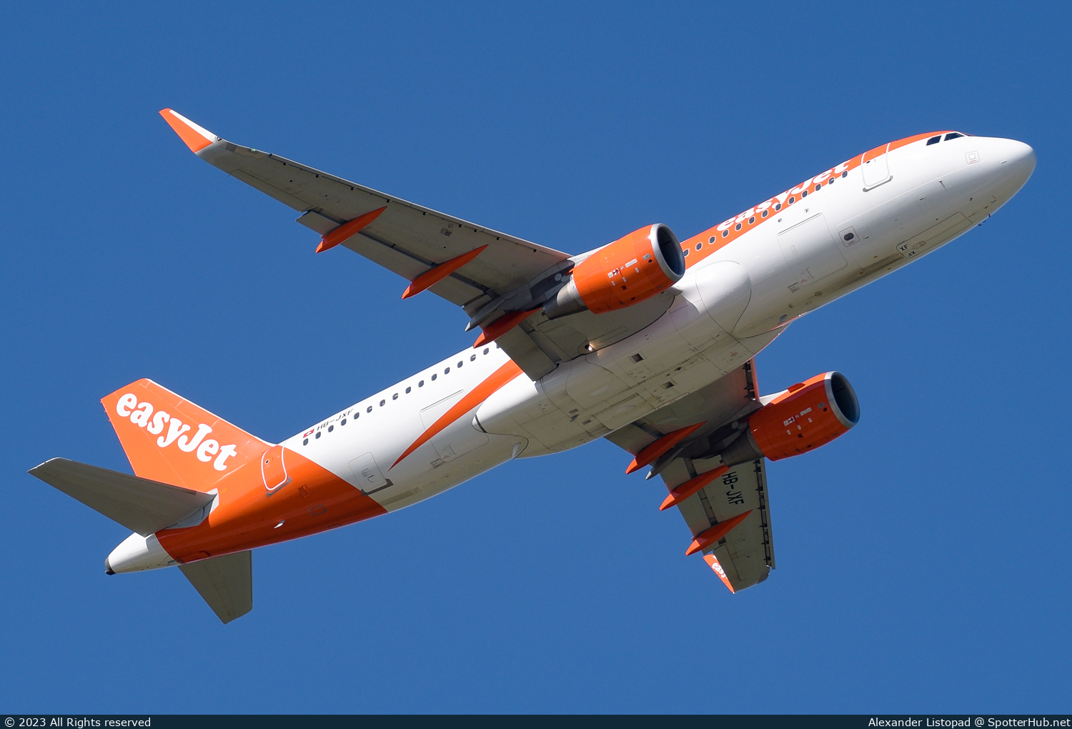 Photo of HB-JXF - Airbus A320-214 operated by easyJet Switzerland