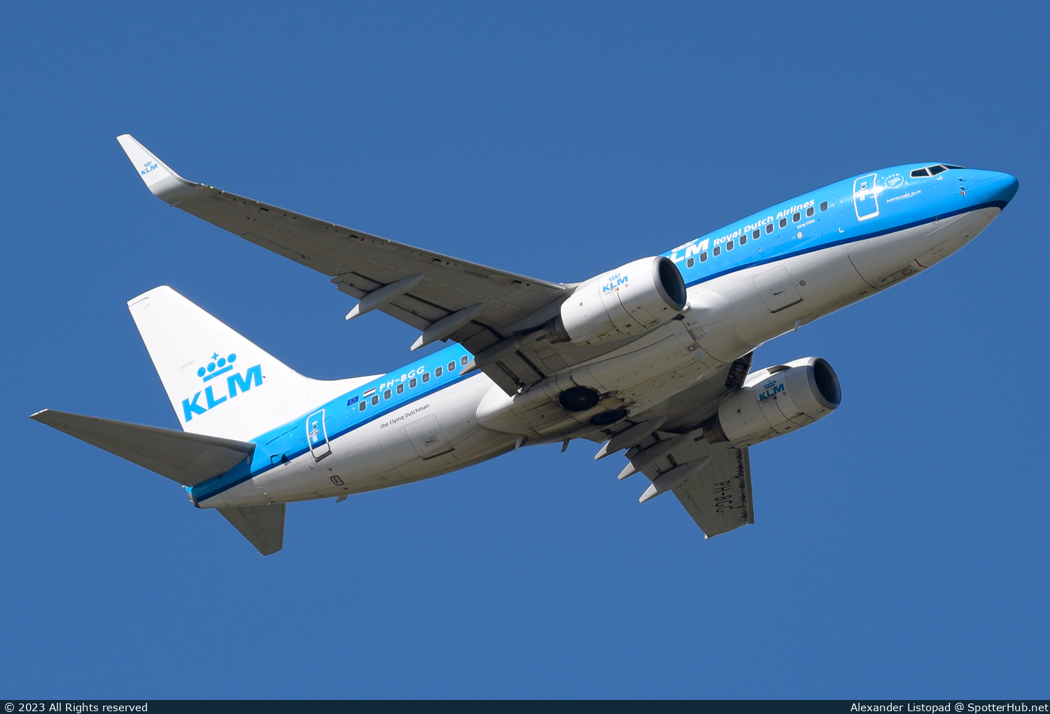 Photo of PH-BGG - Boeing 737-7K2 operated by KLM Royal Dutch Airlines