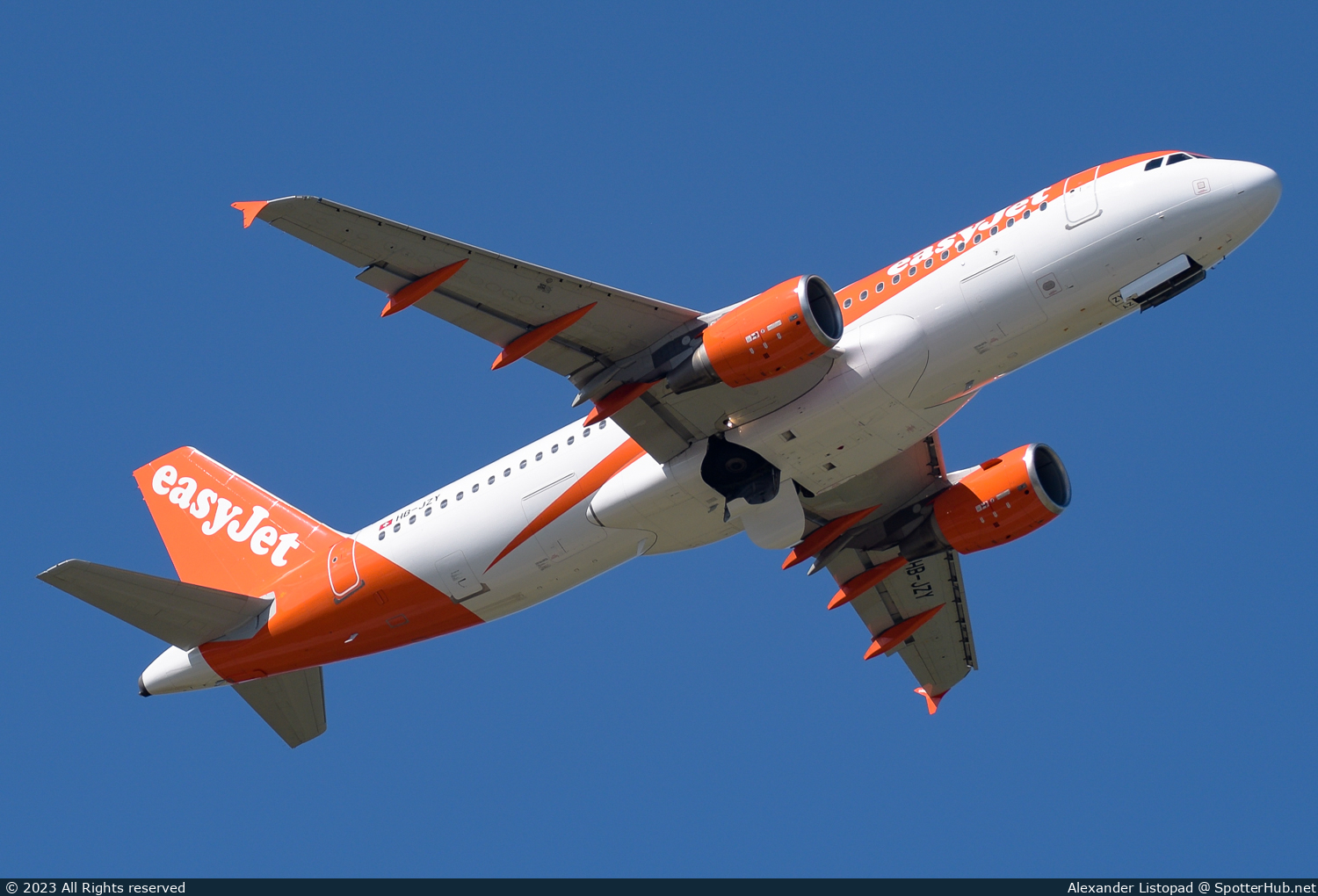 Photo of HB-JZY - Airbus A320-214 operated by easyJet Switzerland