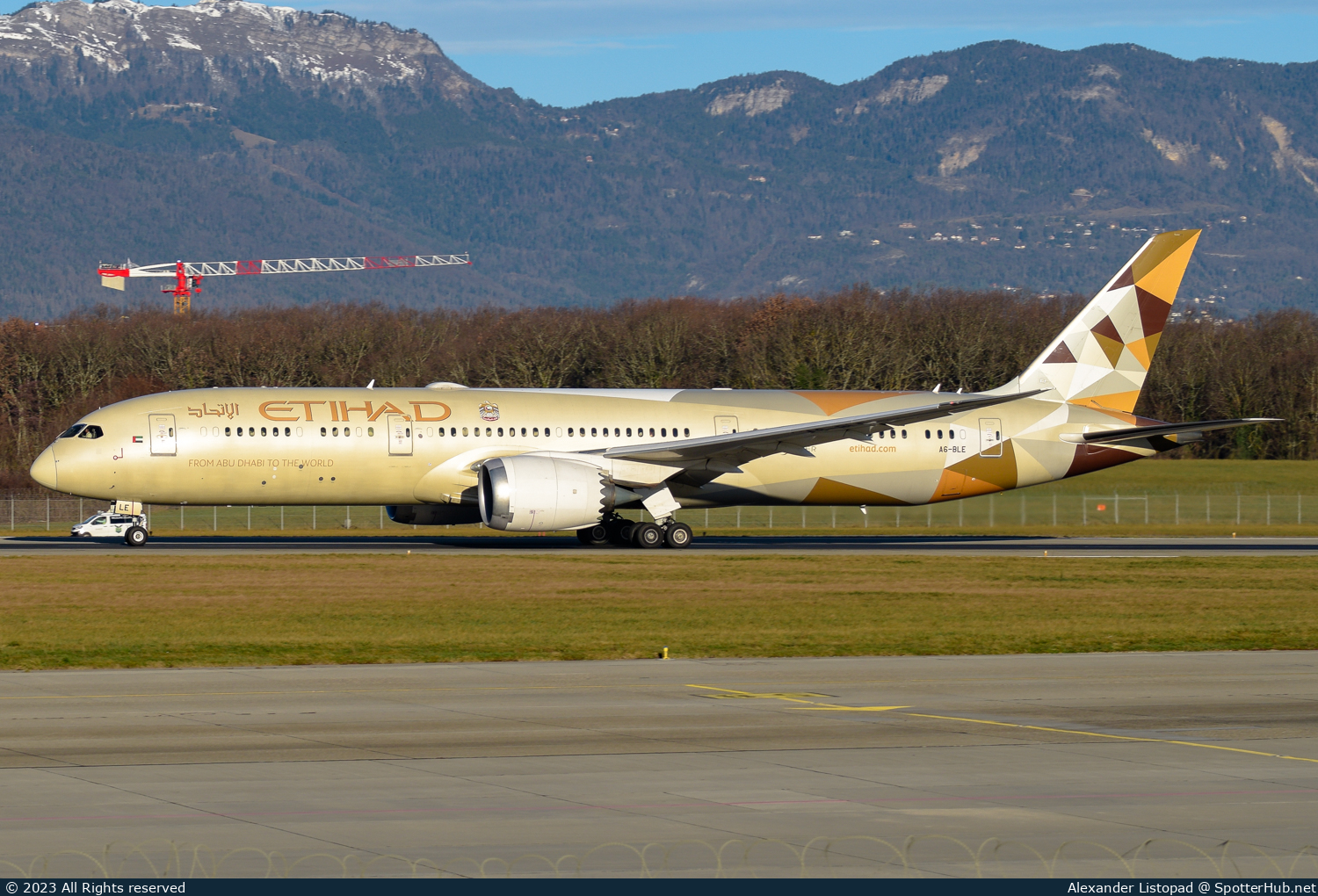 Photo of A6-BLE - Boeing 787-9 Dreamliner operated by Etihad Airways