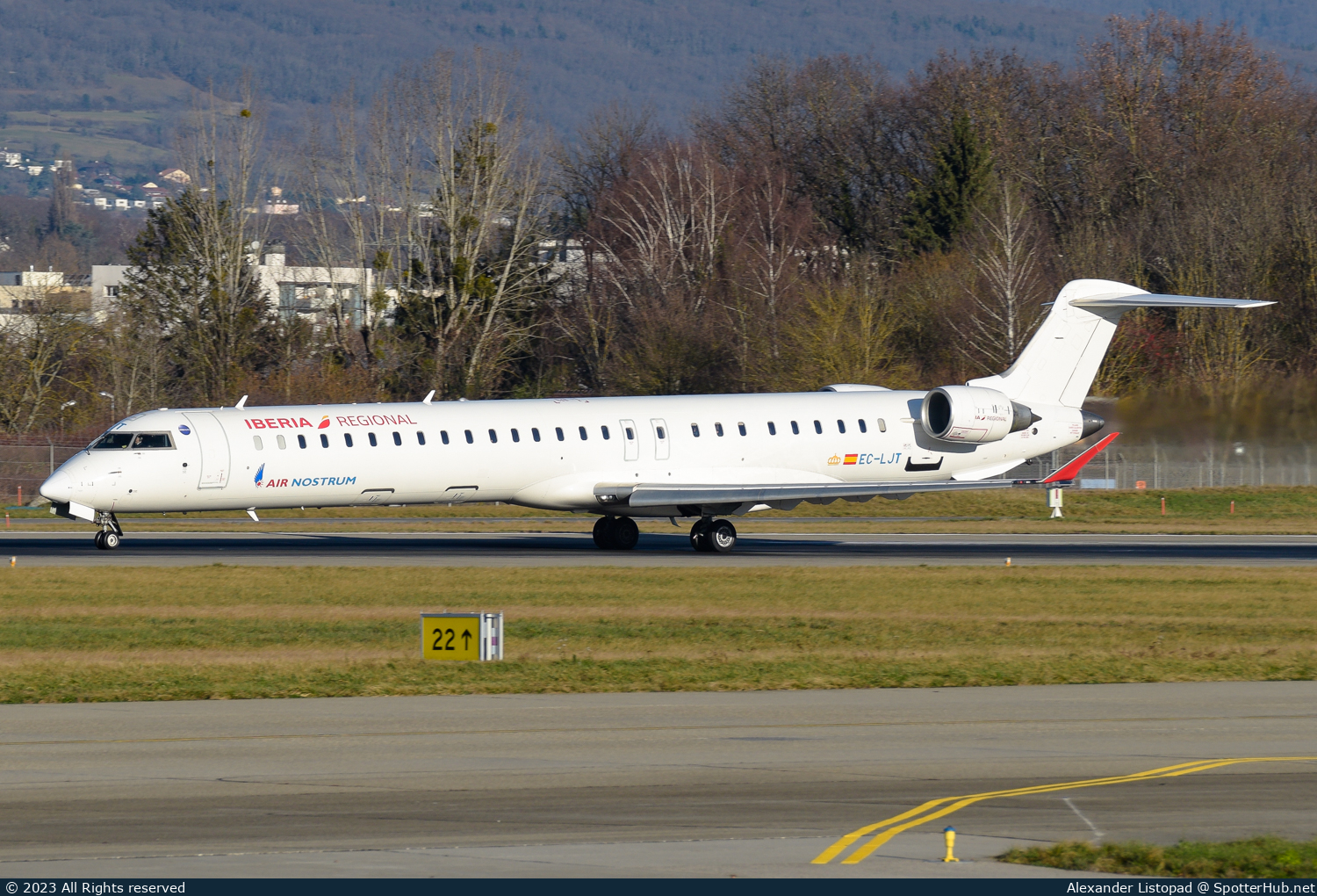 Photo of EC-LJT - Bombardier CRJ-1000 operated by Iberia Regional (opb Air Nostrum)