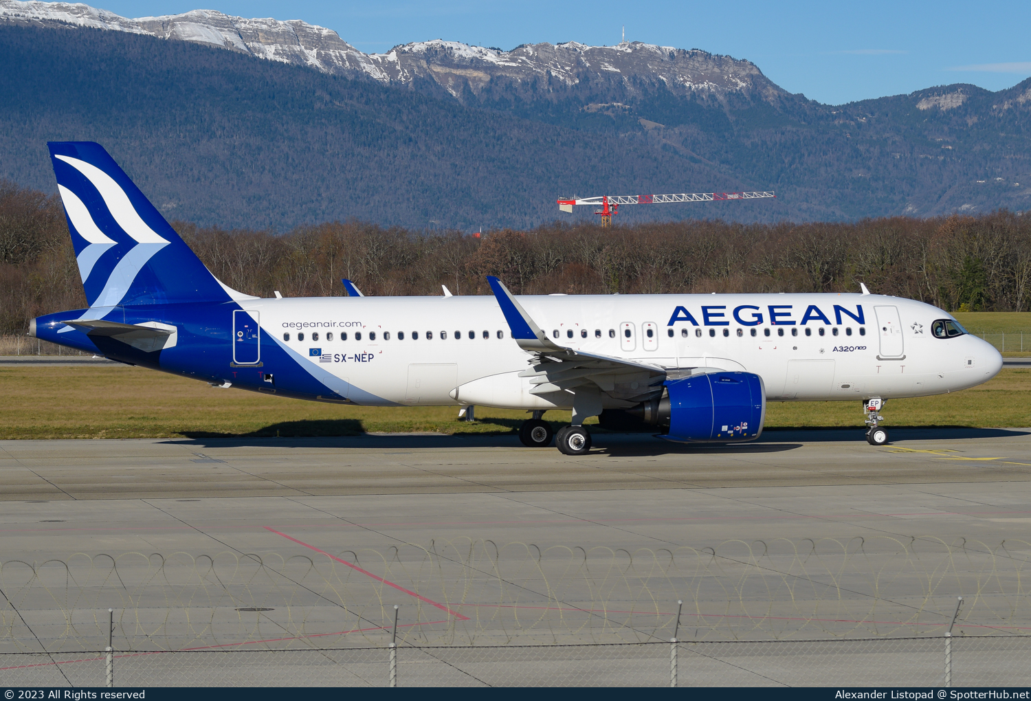 Photo of SX-NEP - Airbus A320-271N operated by Aegean Airlines