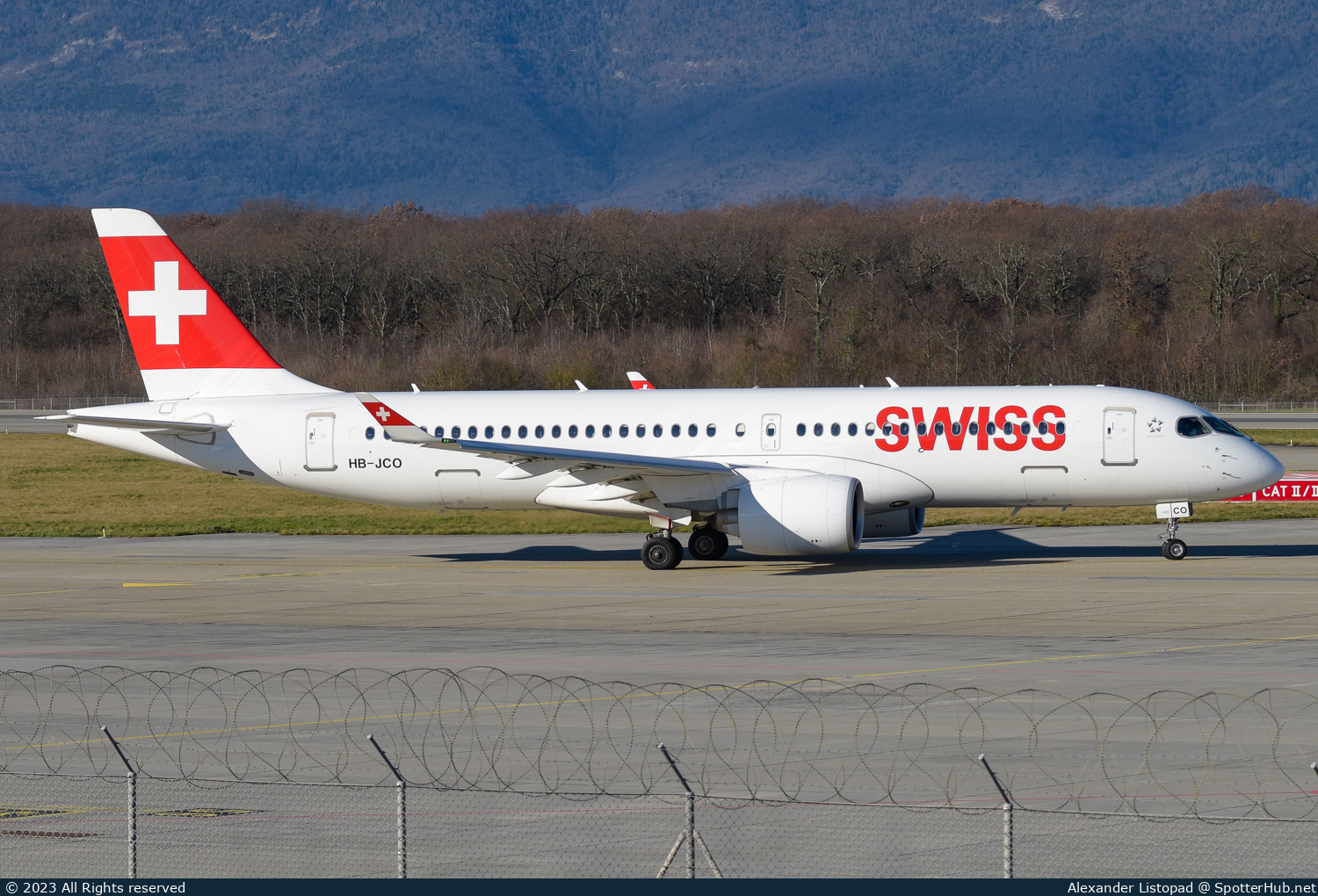 Photo of HB-JCO - Airbus A220-300 operated by Swiss International Air Lines