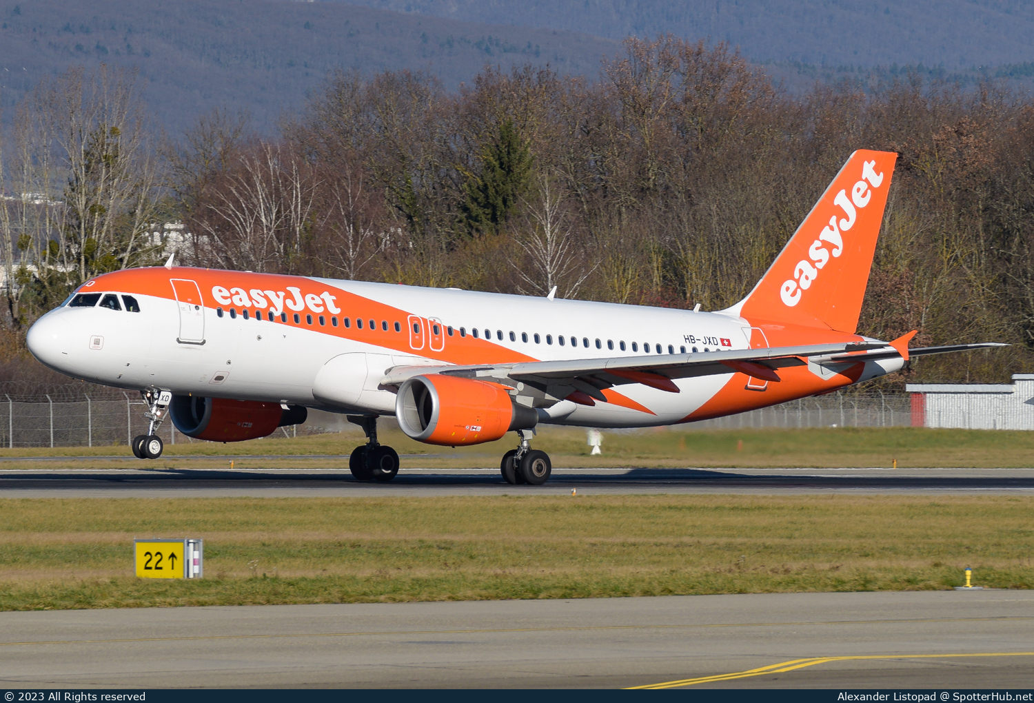 Photo of HB-JXD - Airbus A320-214 operated by easyJet Switzerland