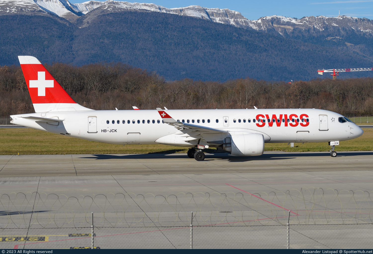 Photo of HB-JCK - Airbus A220-300 operated by Swiss International Air Lines