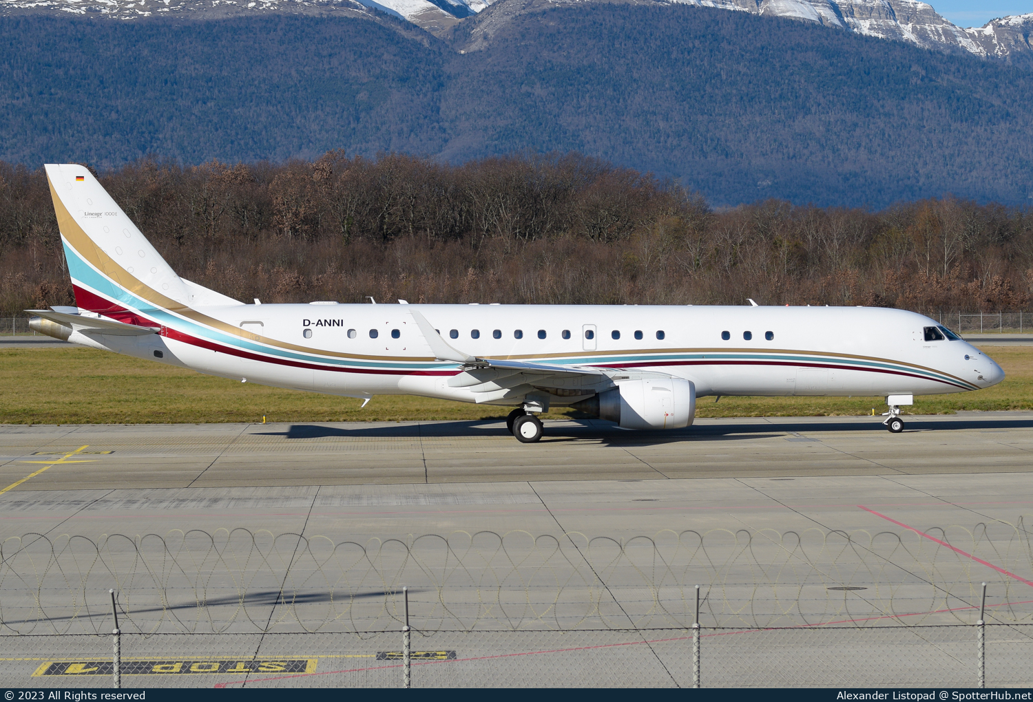 Photo of D-ANNI - Embraer Lineage 1000 operated by VistaJet Germany