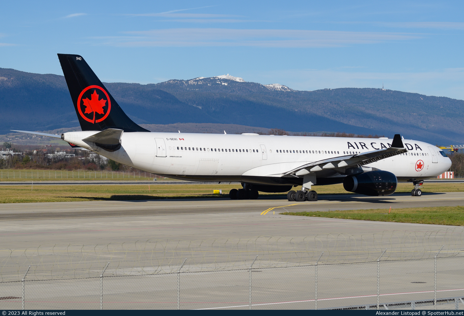 Photo of C-GEGC - Airbus A330-343 operated by Air Canada