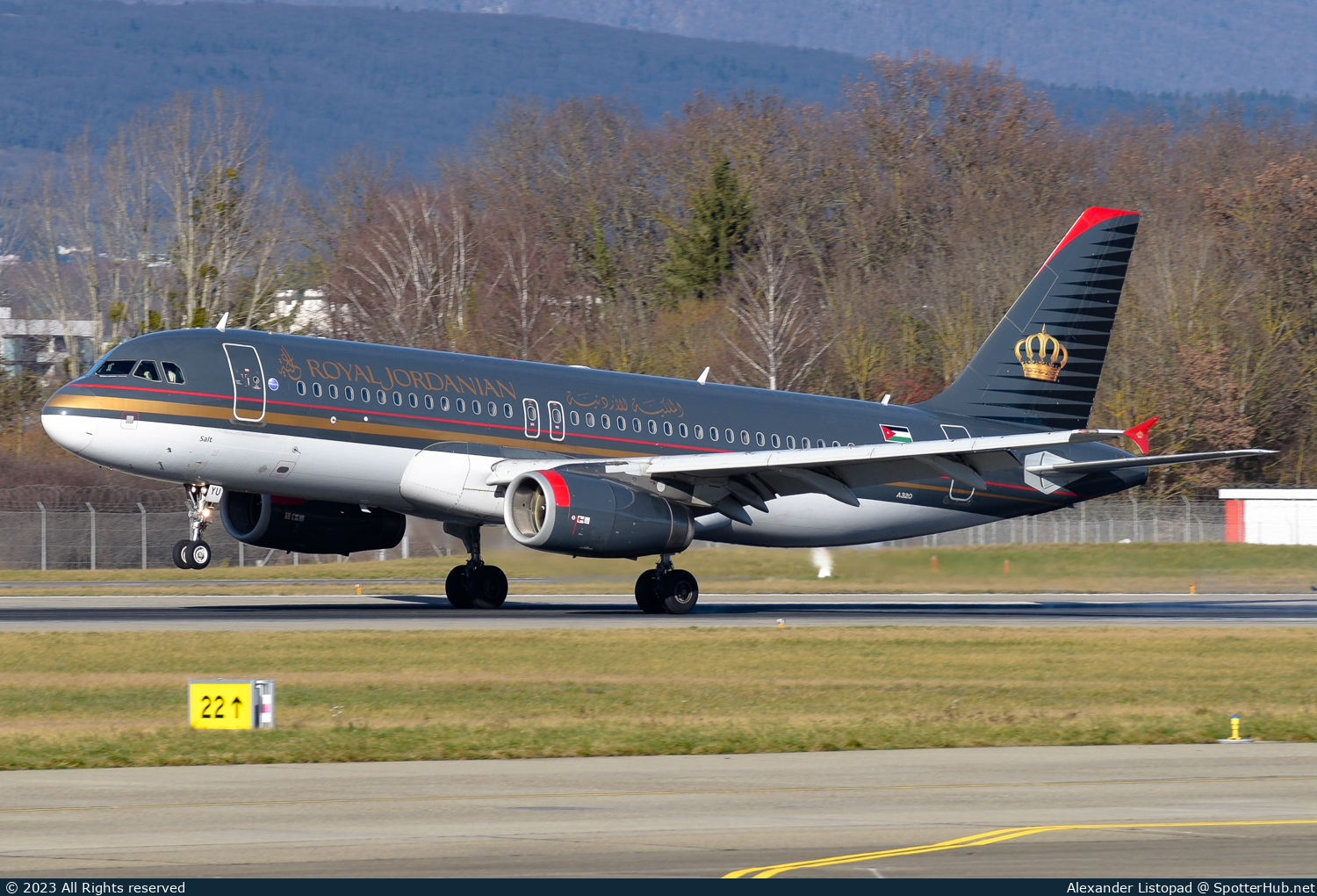 Photo of JY-AYU - Airbus A320-232 operated by Royal Jordanian Airlines
