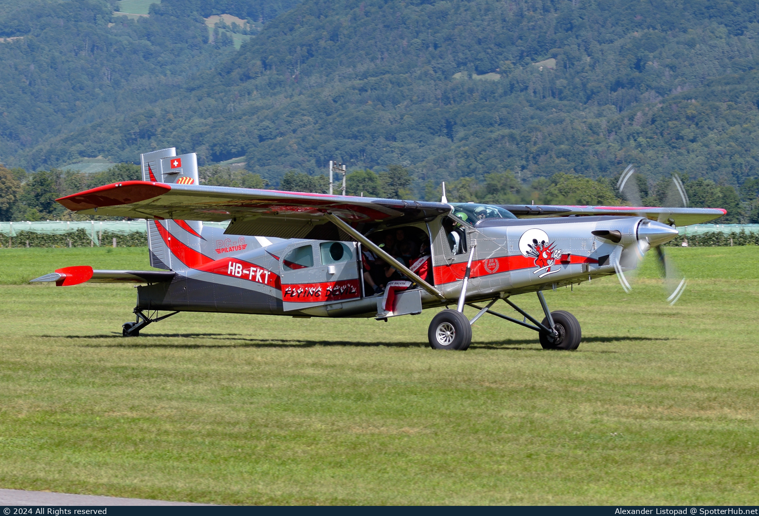 Photo of HB-FKT - Pilatus PC-6/B2-H4 Turbo Porter operated by Flying Devil