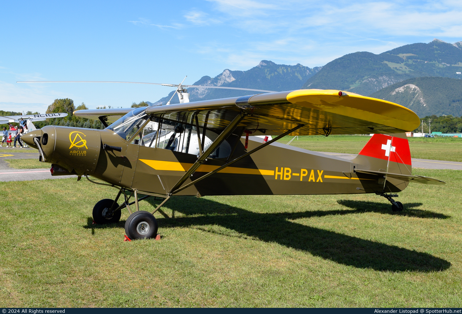Photo of HB-PAX - Piper PA-18-150 Super Cub operated by Air-Club Yverdon