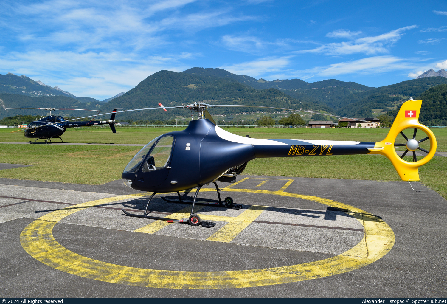 Photo of HB-ZYL - Guimbal Cabri G2 operated by Chablais Heli Club