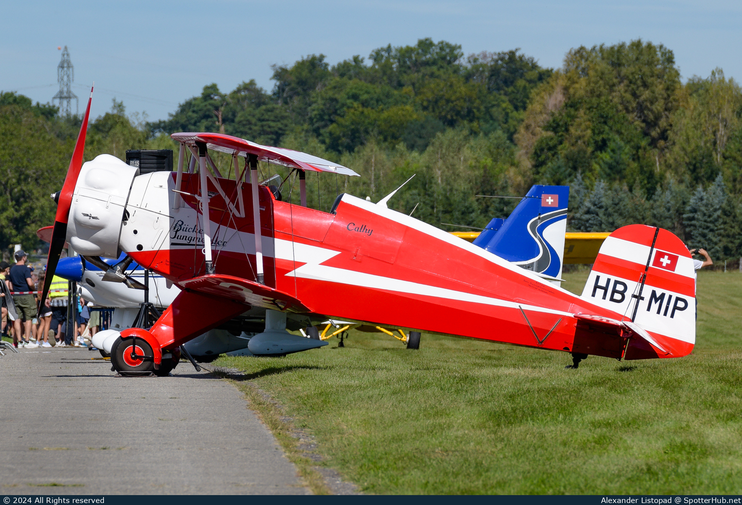 Photo of HB-MIP - Bücker Bü 133C Jungmeister operated by Private
