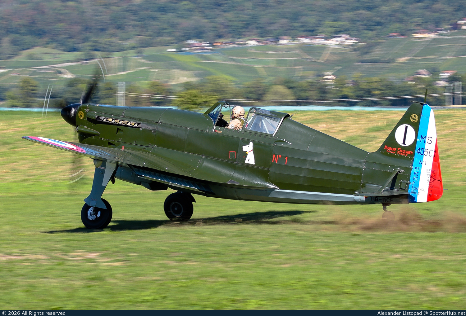 Photo of HB-RCF - Morane-Saulnier D-3801 operated by Private