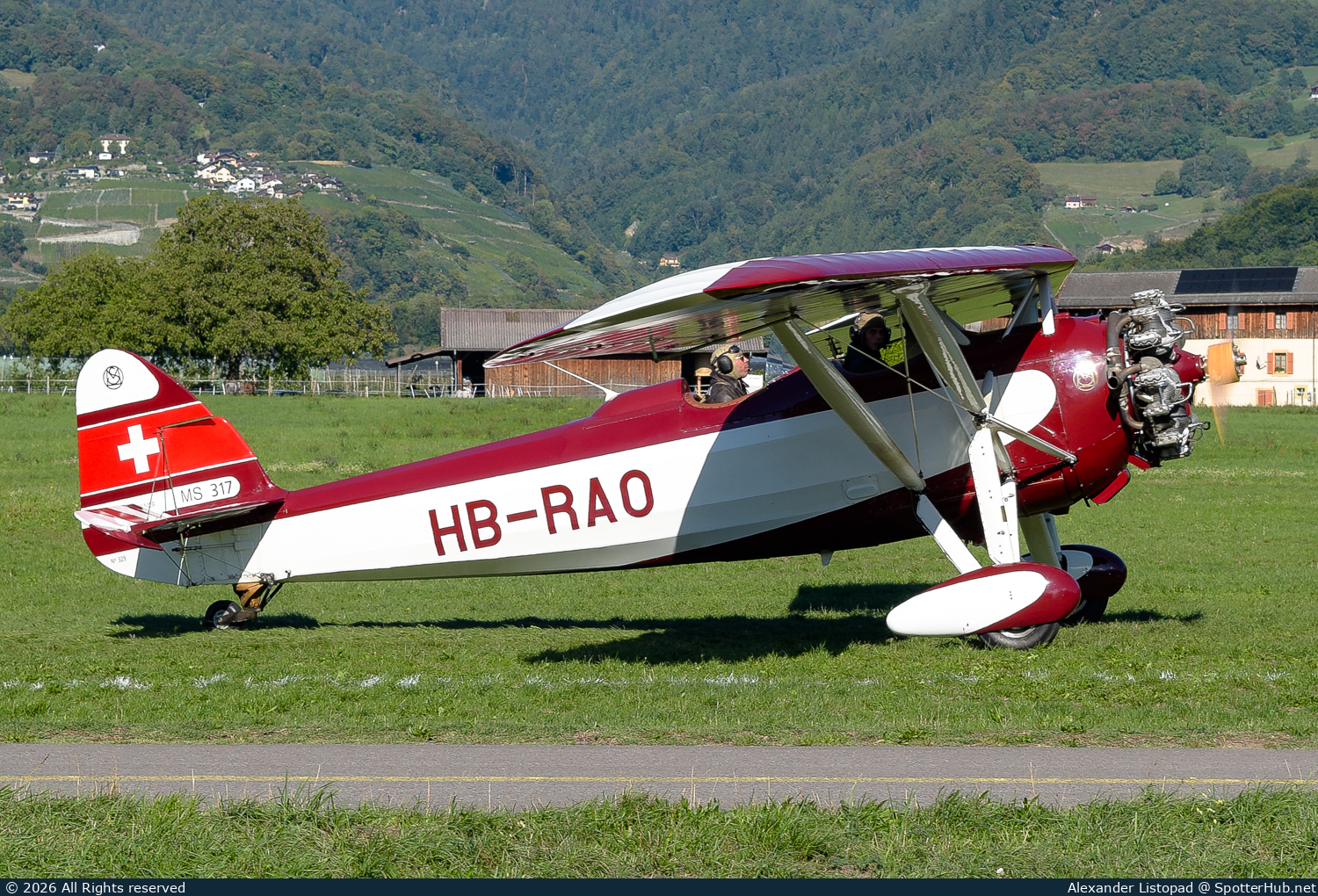 Photo of HB-RAO - Morane-Saulnier MS.317 operated by Private