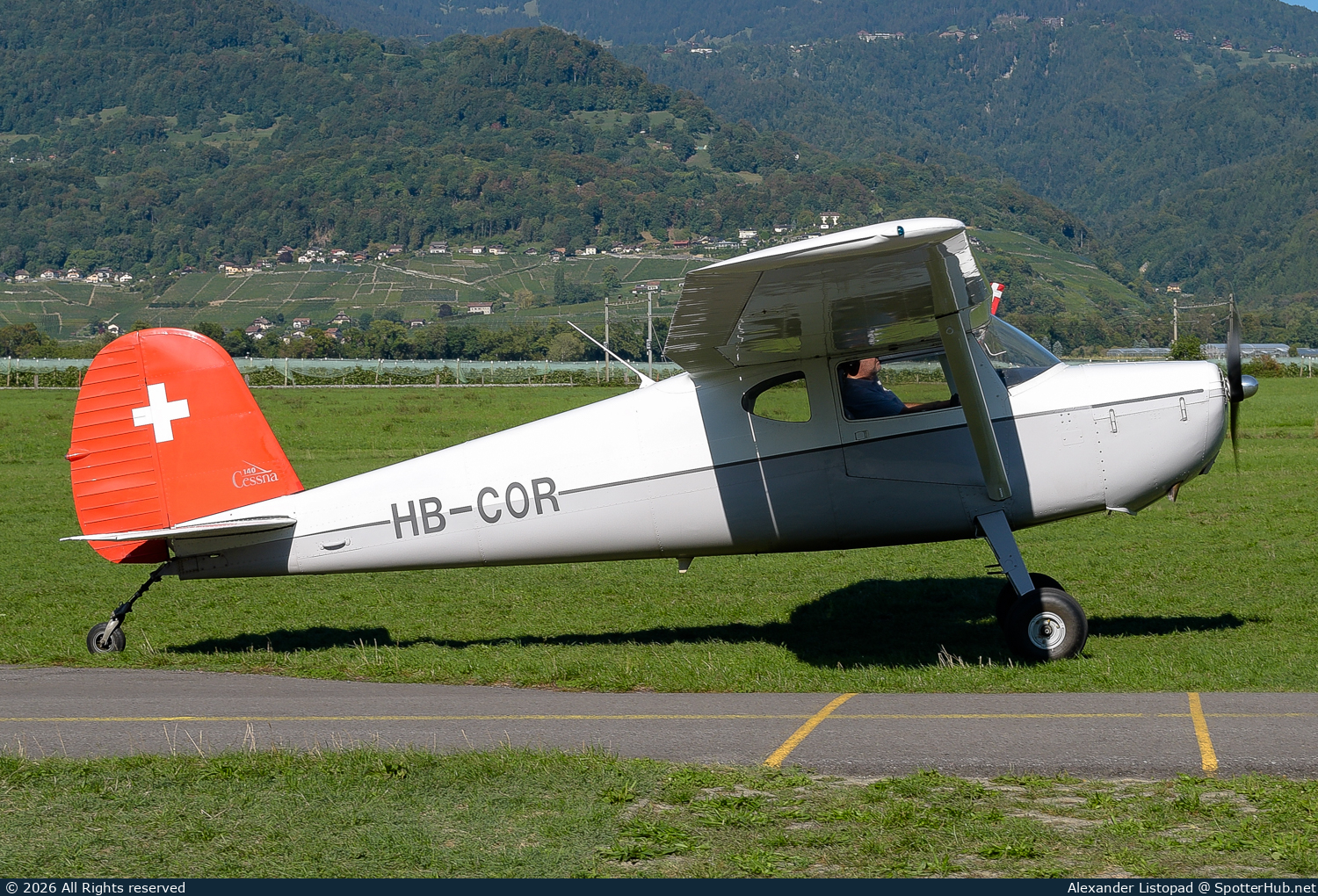 Photo of HB-COR - Cessna 140A operated by Private