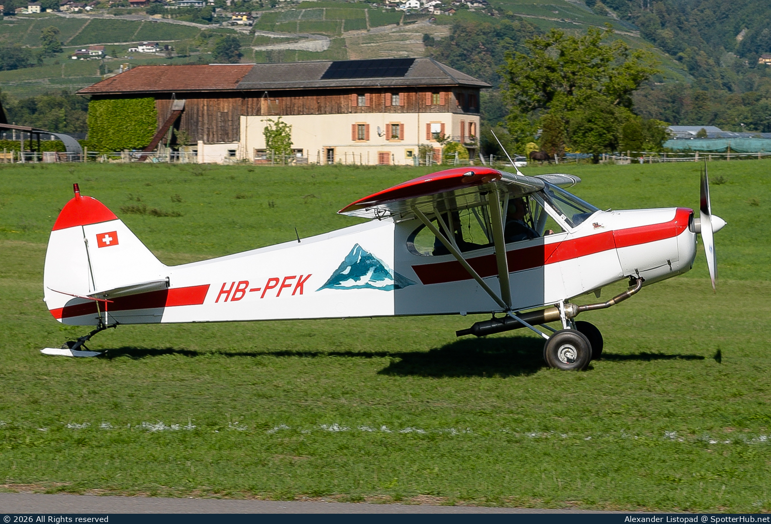 Photo of HB-PFK - Piper PA-18-180M Super Cub operated by Discovery Flyers
