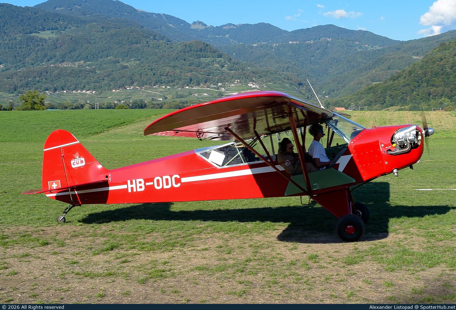 Photo of HB-ODC - Piper L-4J Grasshopper operated by Private