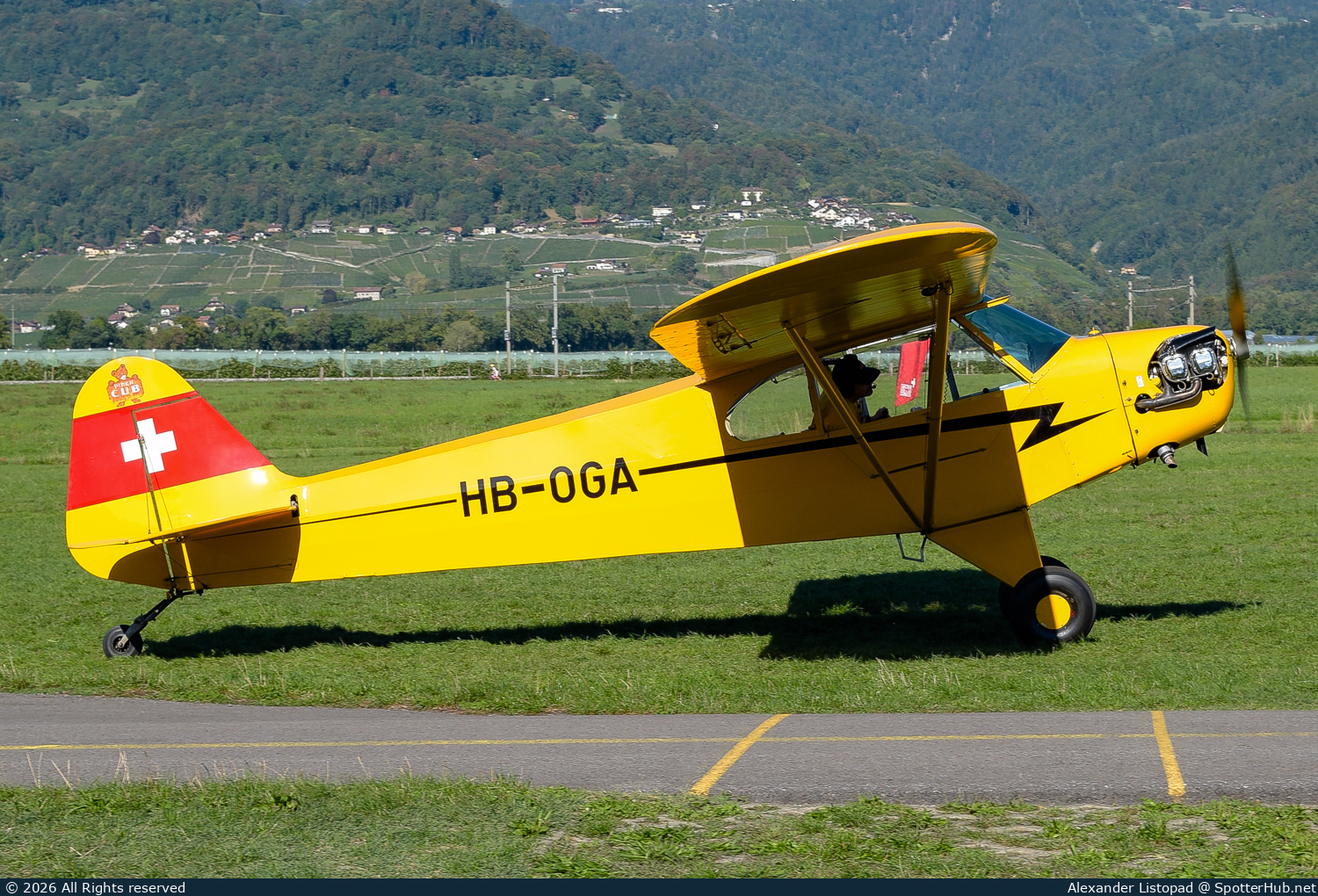 Photo of HB-OGA - Piper J-3C-65 Cub operated by Air Sarina