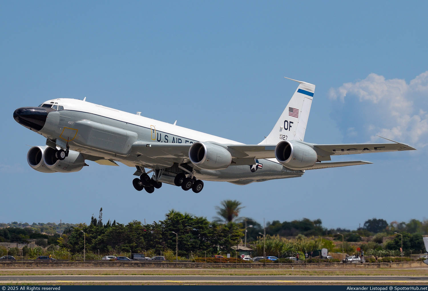 Photo of 62-4127 - Boeing TC-135W Rivet Joint operated by US Air Force