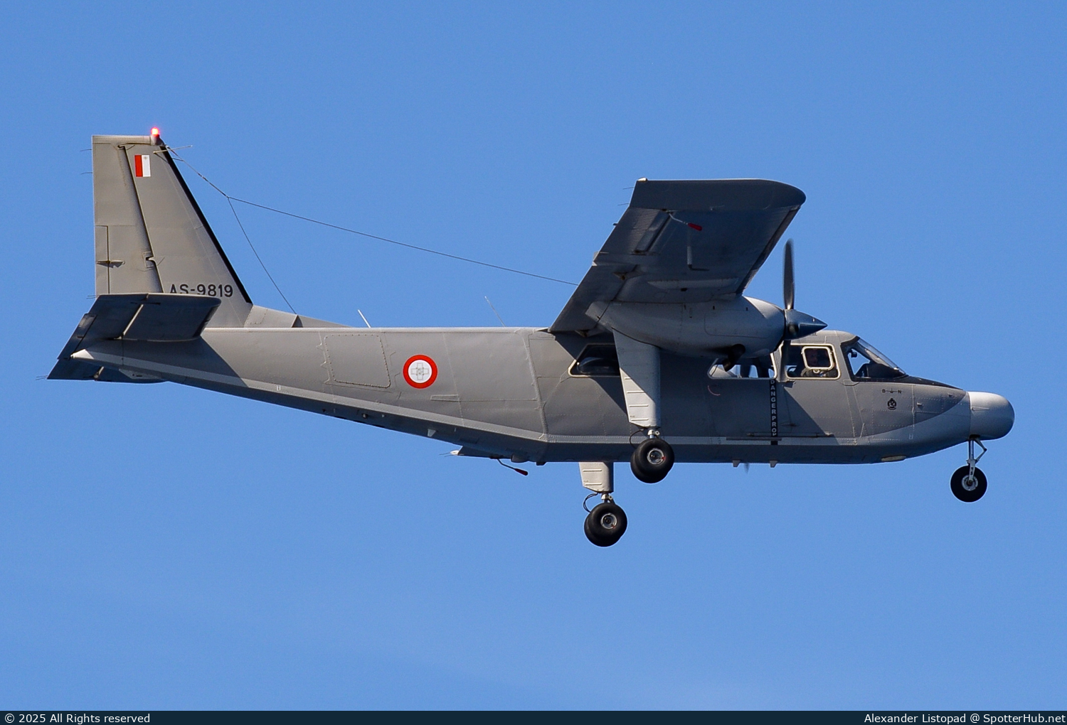 Photo of AS9819 - Britten-Norman BN-2T Turbine Islander operated by Air Wing of the Armed Forces of Malta