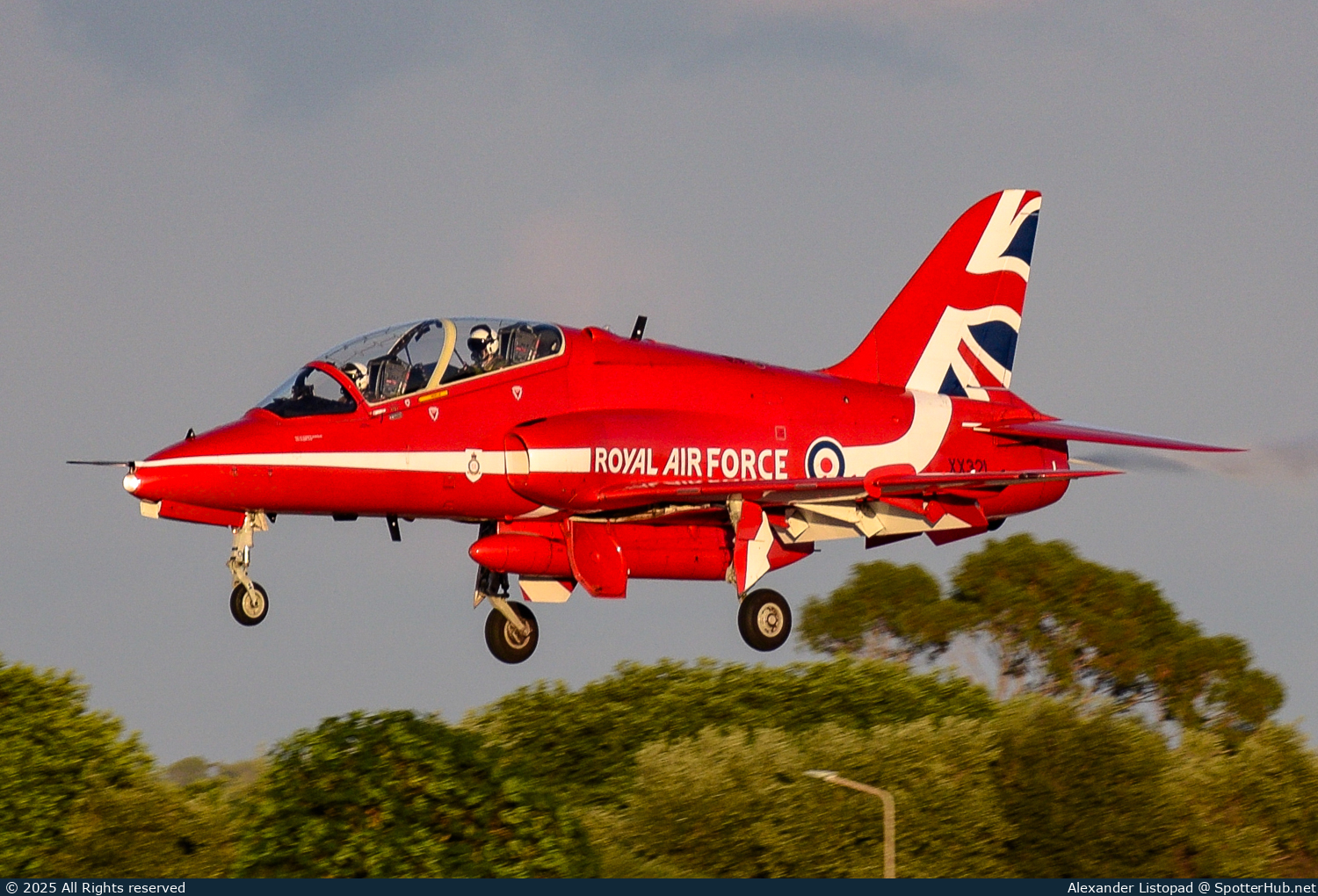 Photo of XX321 - British Aerospace Hawk T1A operated by Royal Air Force