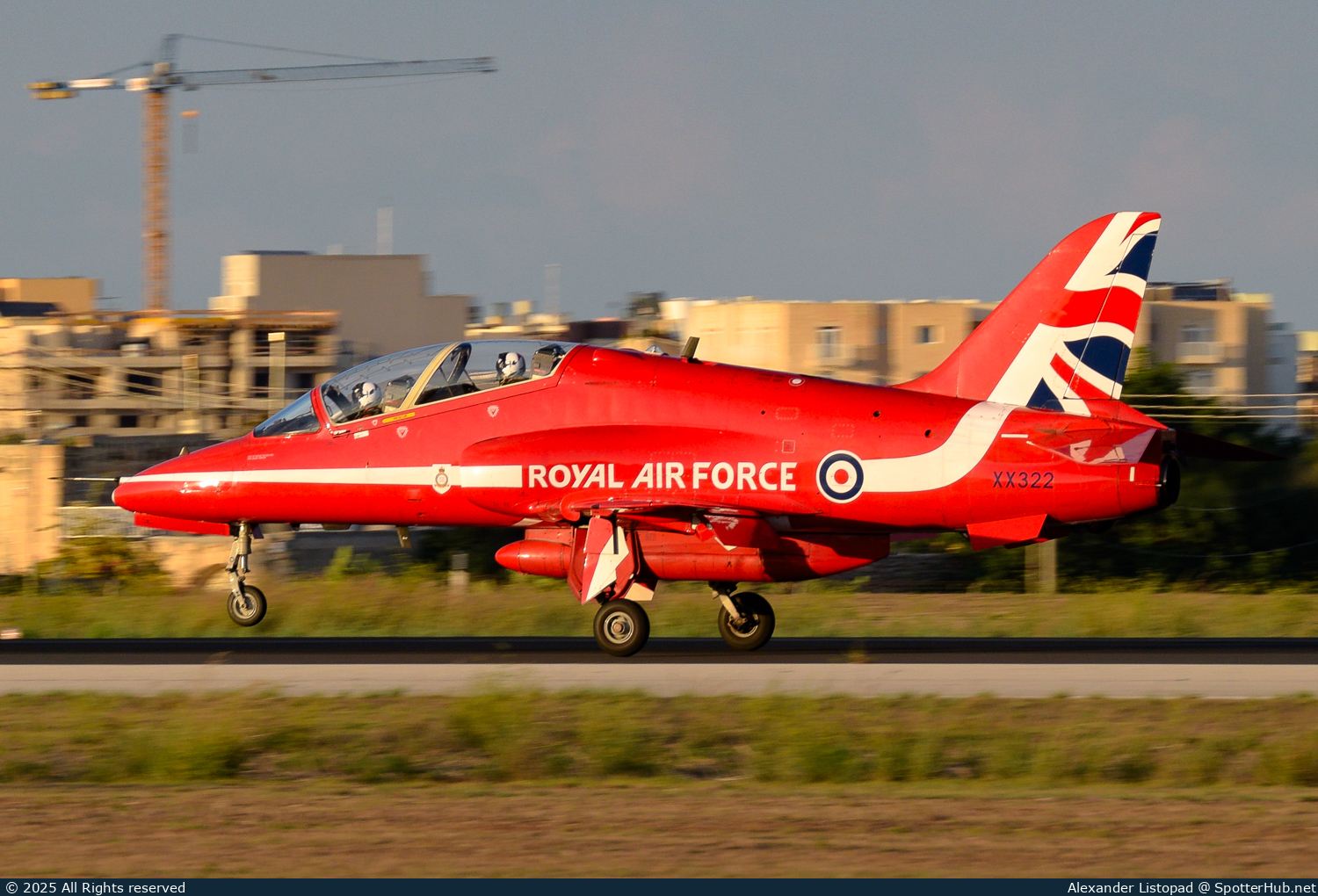 Photo of XX322 - British Aerospace Hawk T1A operated by Royal Air Force