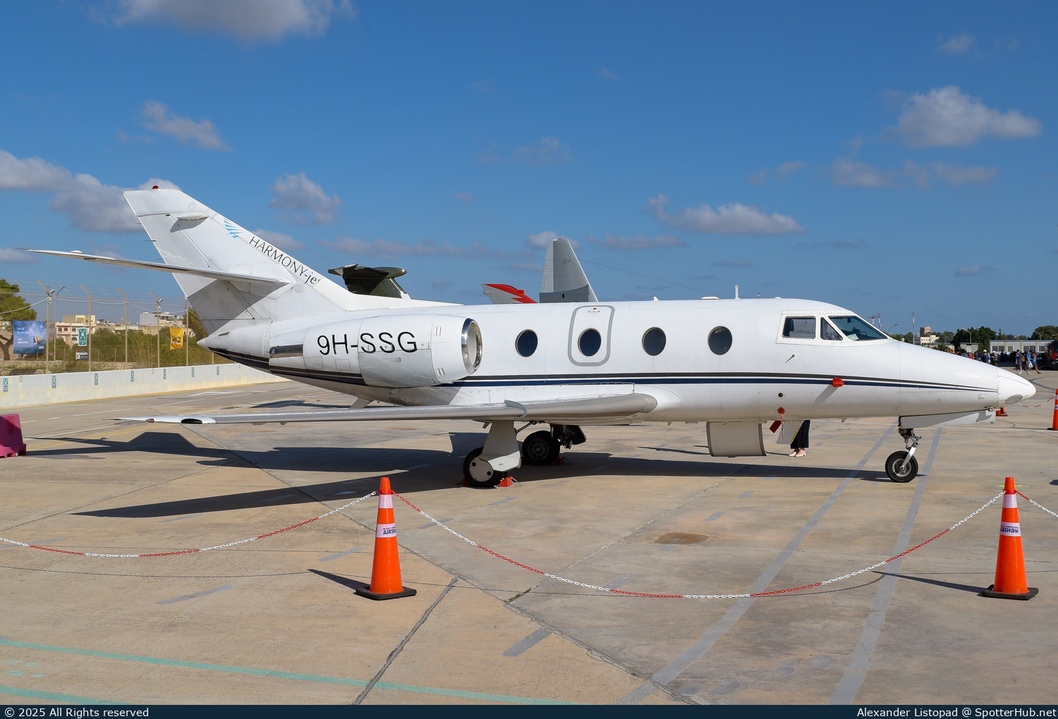 Photo of 9H-SSG - Dassault Falcon 100 operated by Harmony Jets