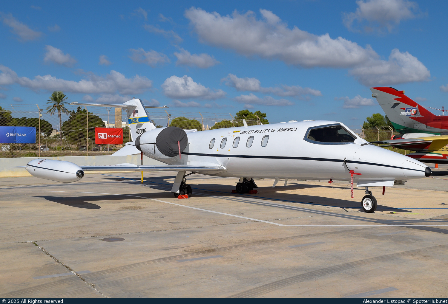 Photo of 84-0096 - Bombardier Learjet C-21A operated by US Air Force