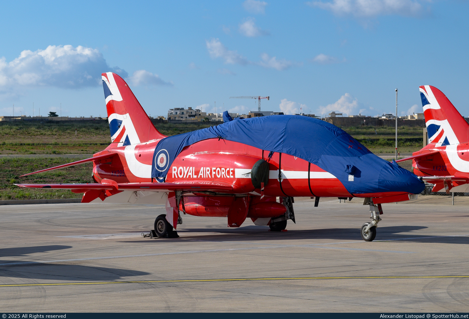 Photo of XX295 - British Aerospace Hawk T1W operated by Royal Air Force