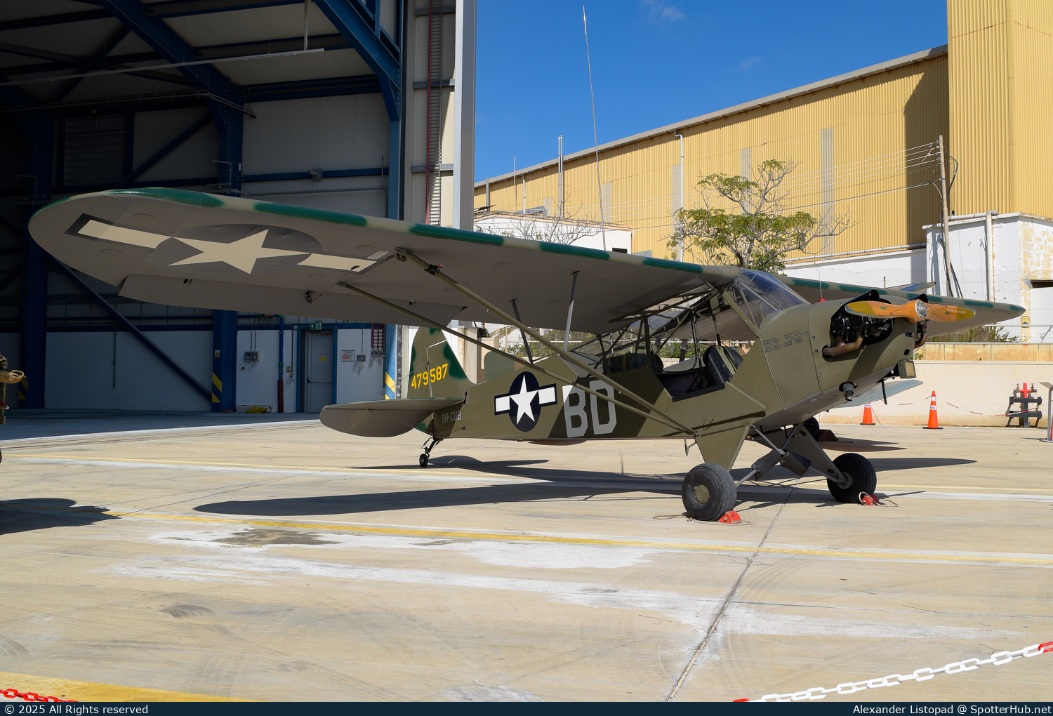 Photo of 9H-CUB - Piper J-3C-65 Cub operated by Malta Aviation Museum
