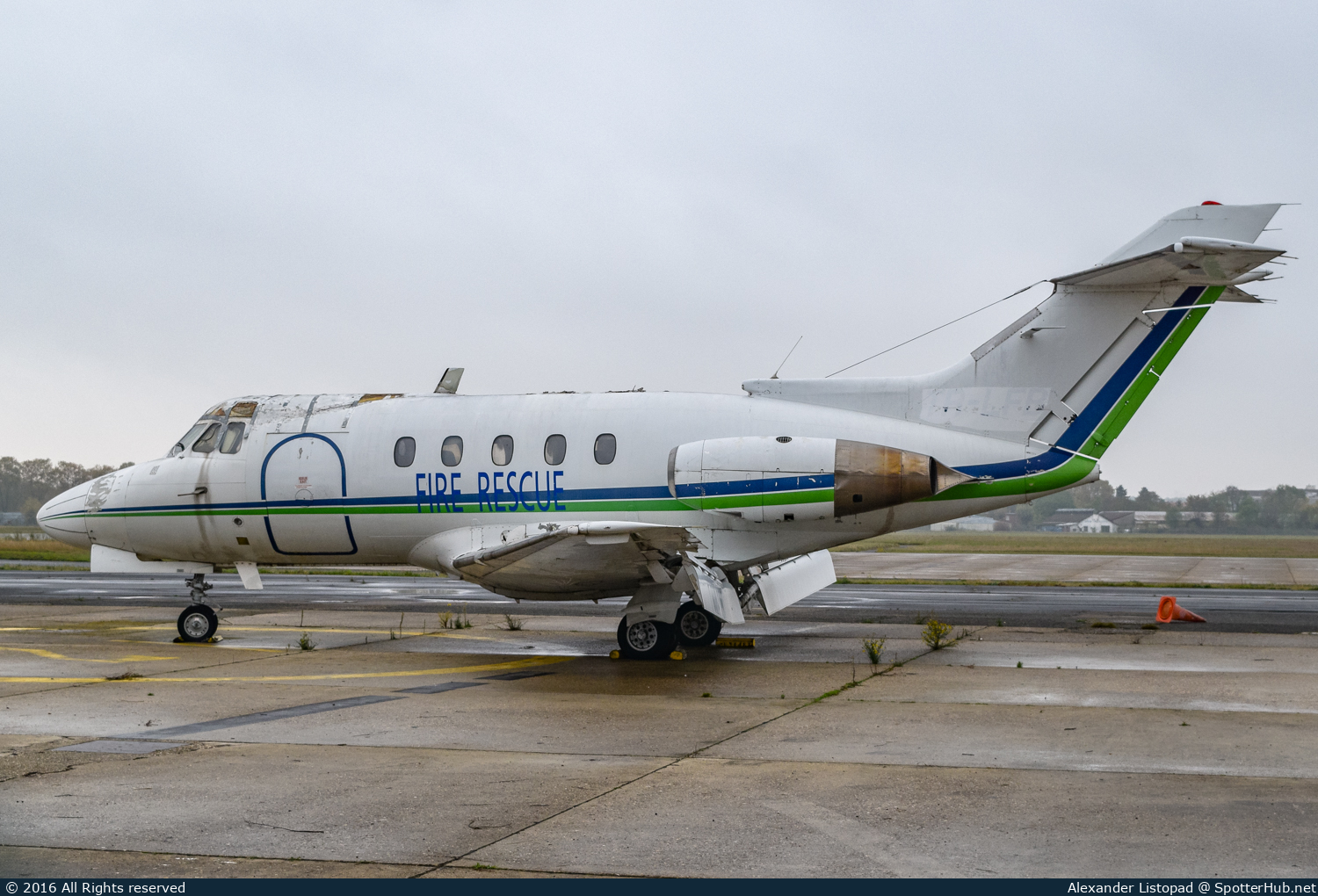 Photo of TR-LFB - Hawker Siddeley HS 125-3B operated by Aéroport de Paris-Le Bourget