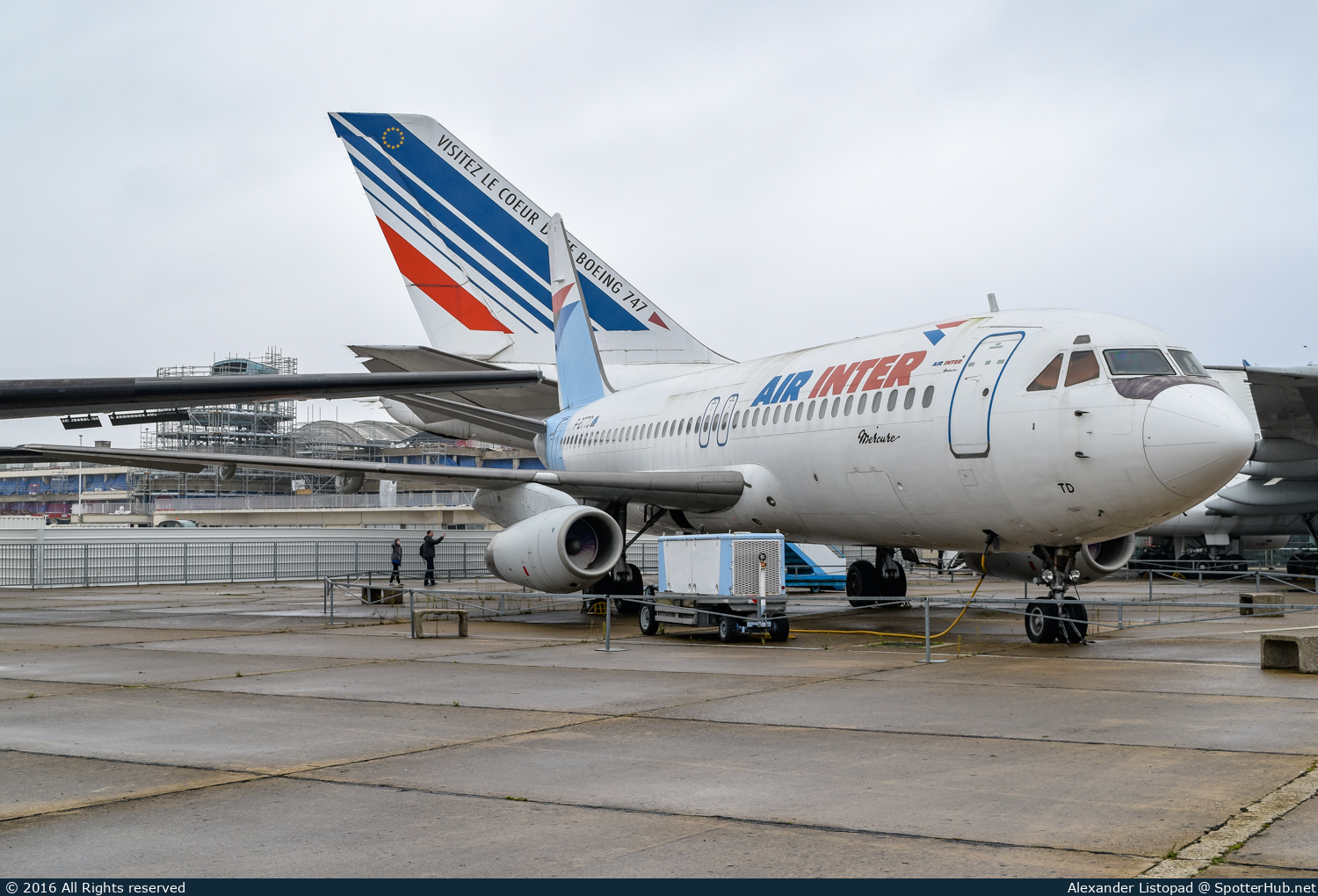 Photo of F-BTTD - Dassault Mercure 100 operated by Air Inter