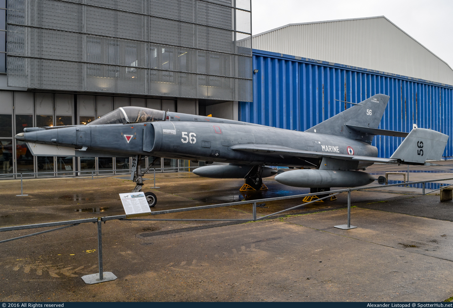 Photo of 56 - Dassault Étendard IVM operated by French Navy