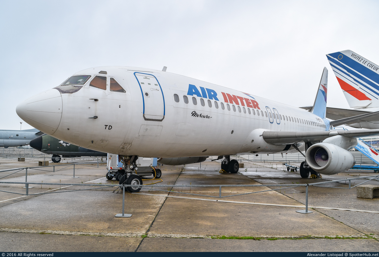 Photo of F-BTTD - Dassault Mercure 100 operated by Air Inter