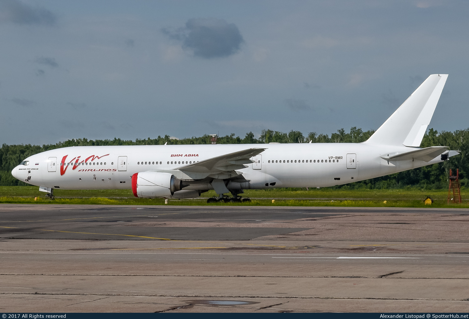 Photo of VP-BMR - Boeing 777-21H(ER) operated by VIM Airlines