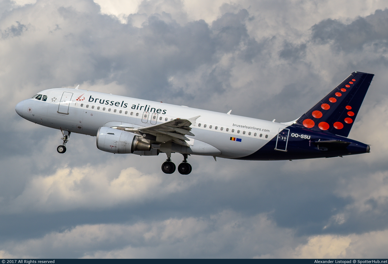 Photo of OO-SSU - Airbus A319-111 operated by Brussels Airlines