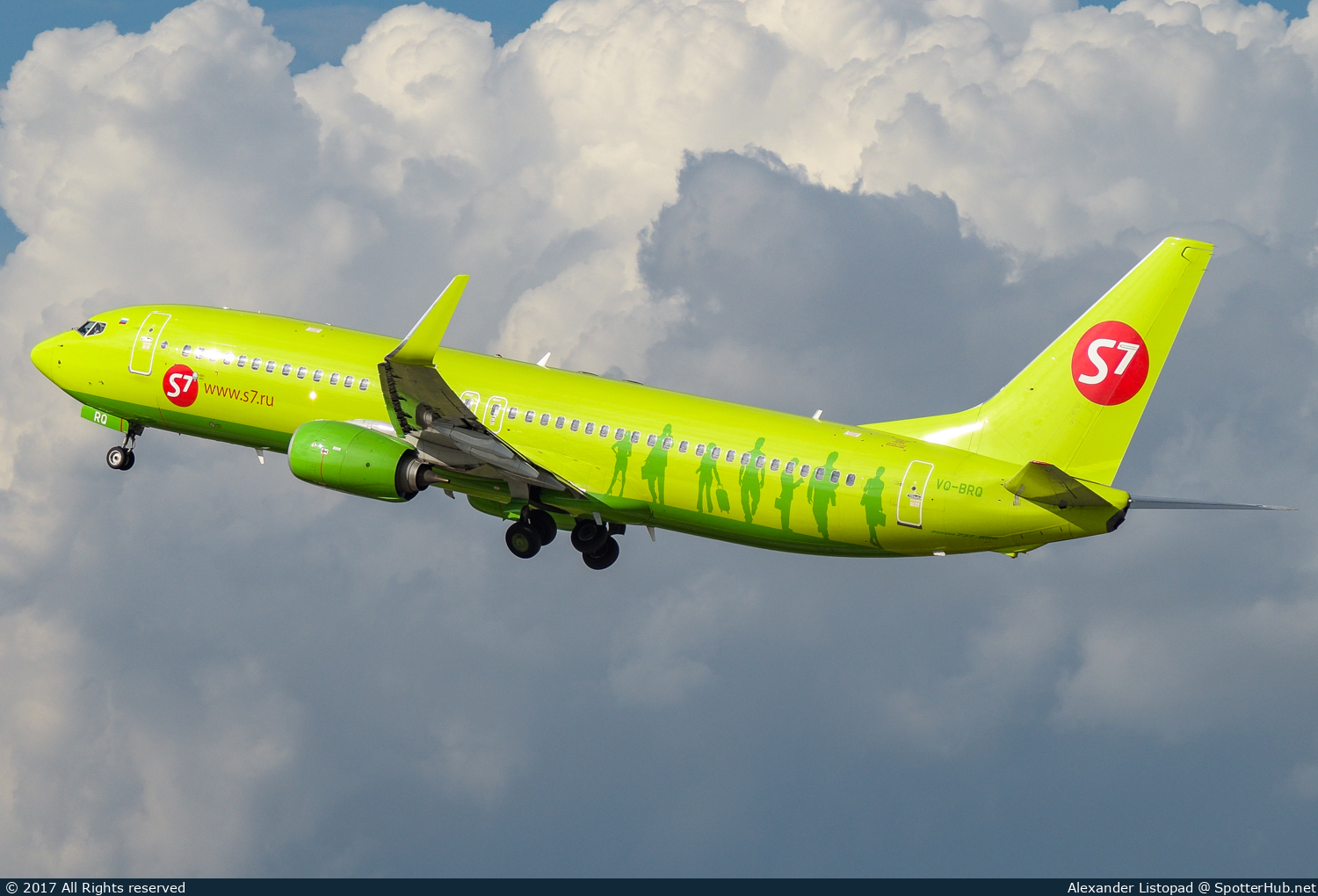 Photo of VQ-BRQ - Boeing 737-8LP operated by S7 Airlines