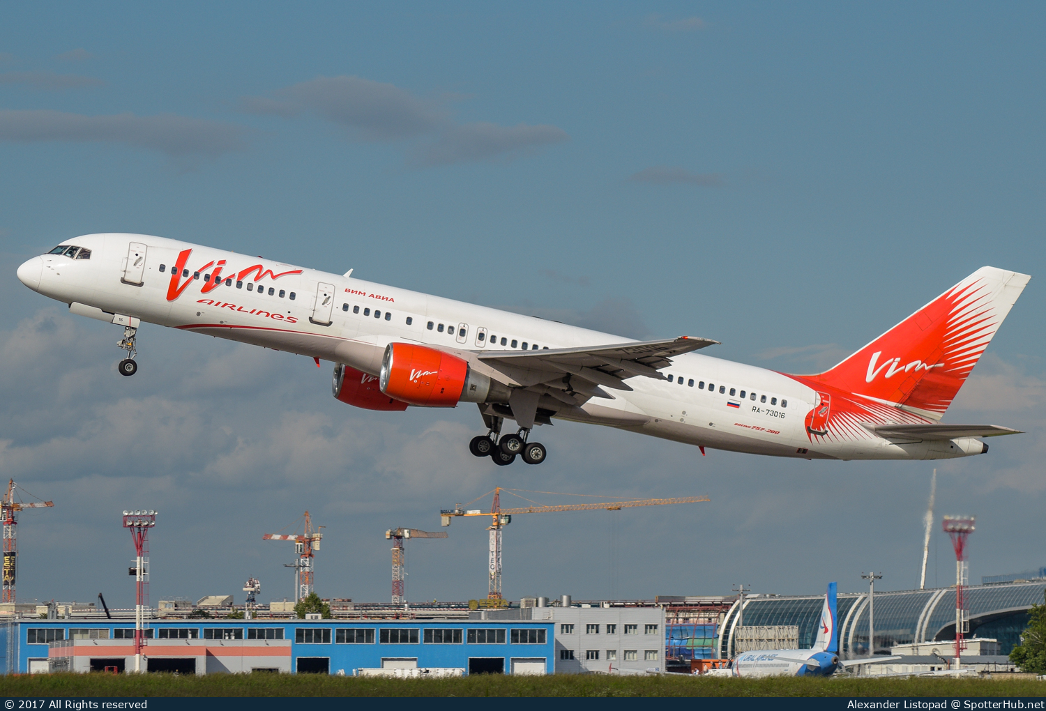 Photo of RA-73016 - Boeing 757-230 operated by VIM Airlines