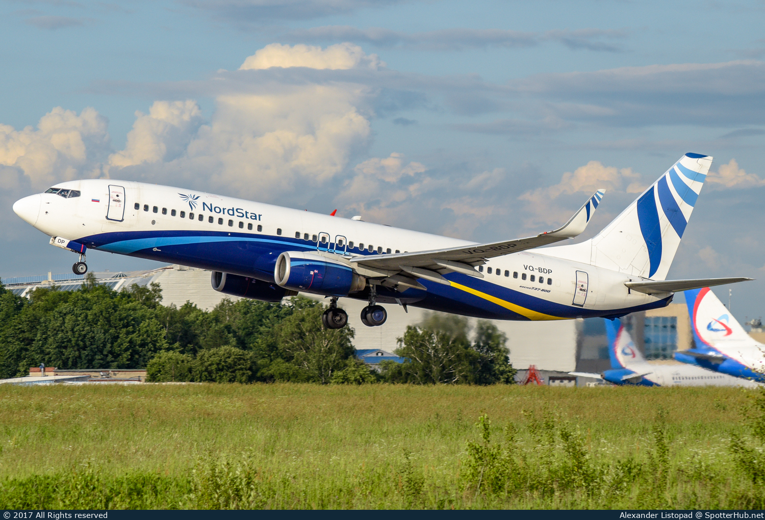 Photo of VQ-BDP - Boeing 737-8Q8 operated by NordStar