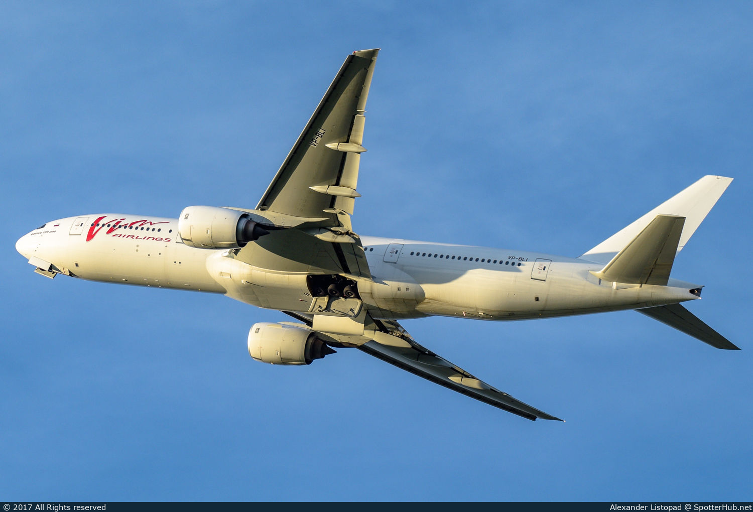Photo of VP-BLI - Boeing 777-21H(ER) operated by VIM Airlines