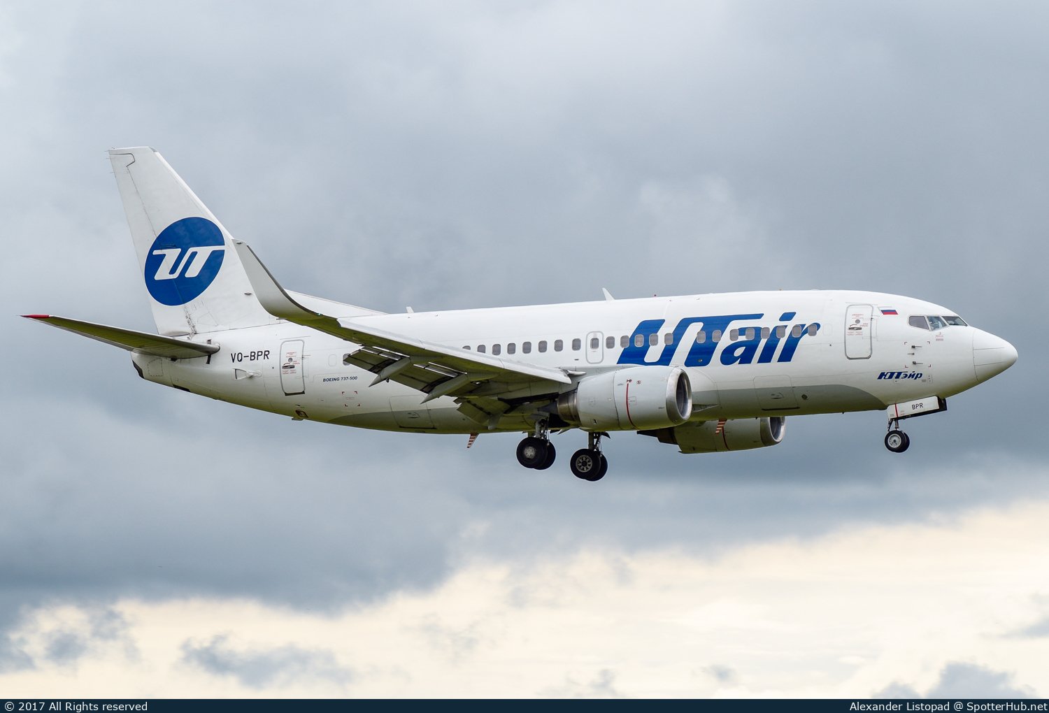 Photo of VQ-BPR - Boeing 737-524 operated by Utair