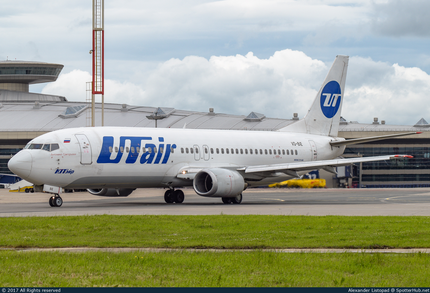 Photo of VQ-BIE - Boeing 737-45S operated by Utair