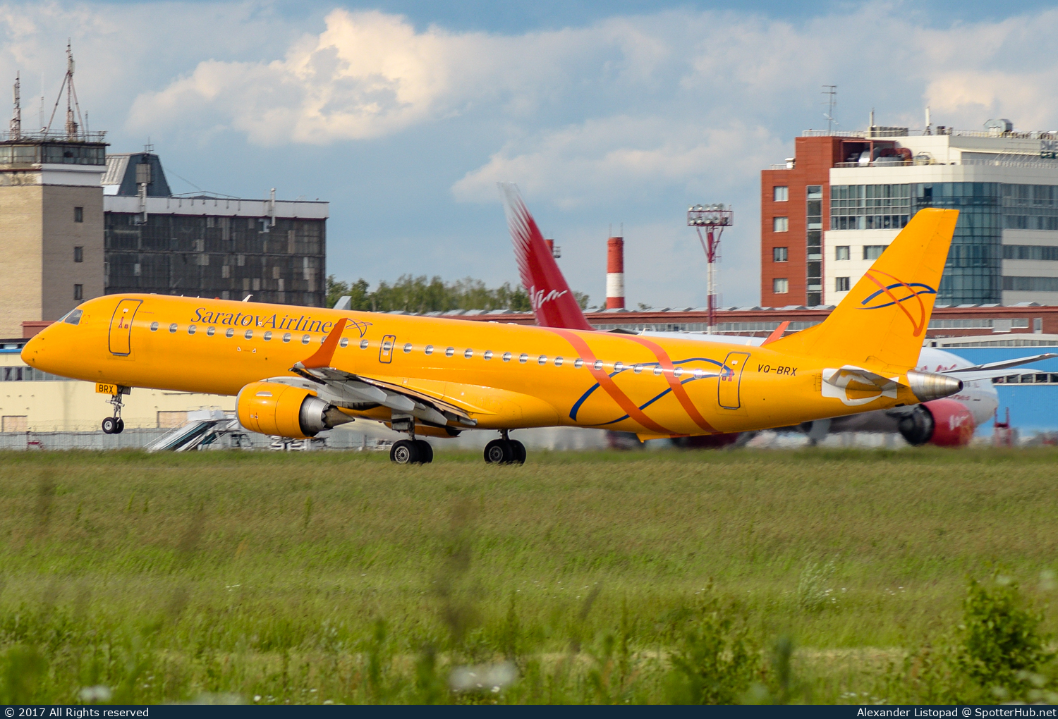 Photo of VQ-BRX - Embraer ERJ-195AR operated by Saratov Airlines