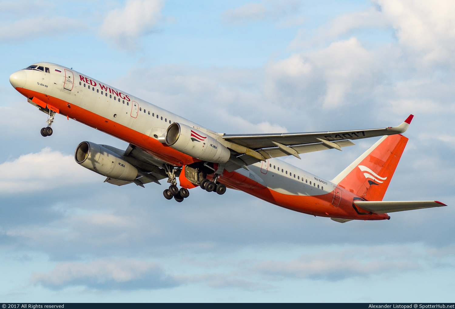 Photo of RA-64017 - Tupolev Tu-204-100 operated by Red Wings