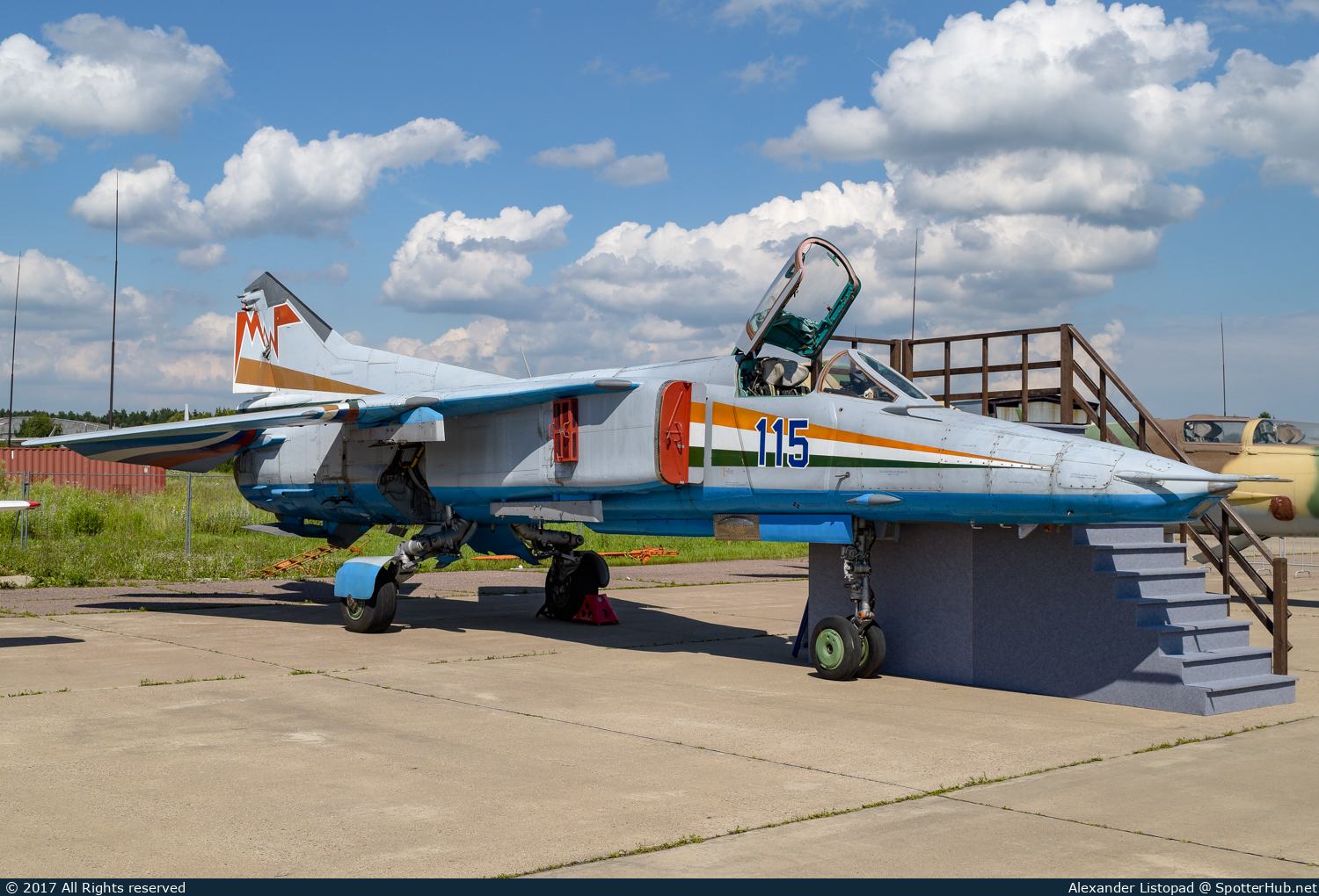 Photo of 115 - Mikoyan-Gurevich MiG-27M Flogger-J operated by MiG Design Bureau