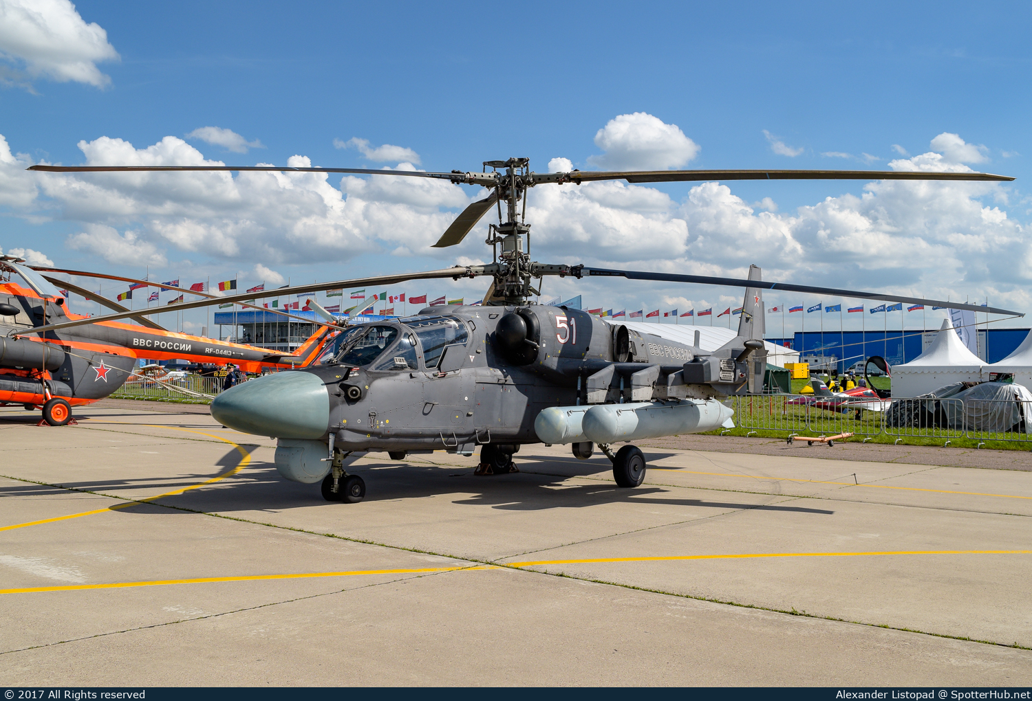 Photo of RF-91341 - Kamov Ka-52 Alligator operated by Russian Air Force