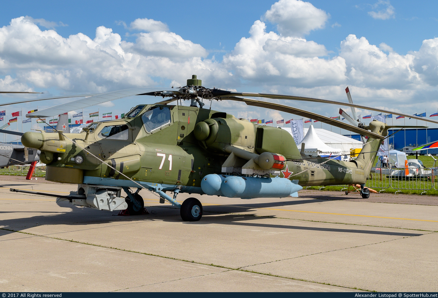 Photo of RF-95345 - Mil Mi-28N Havoc operated by Russian Air Force