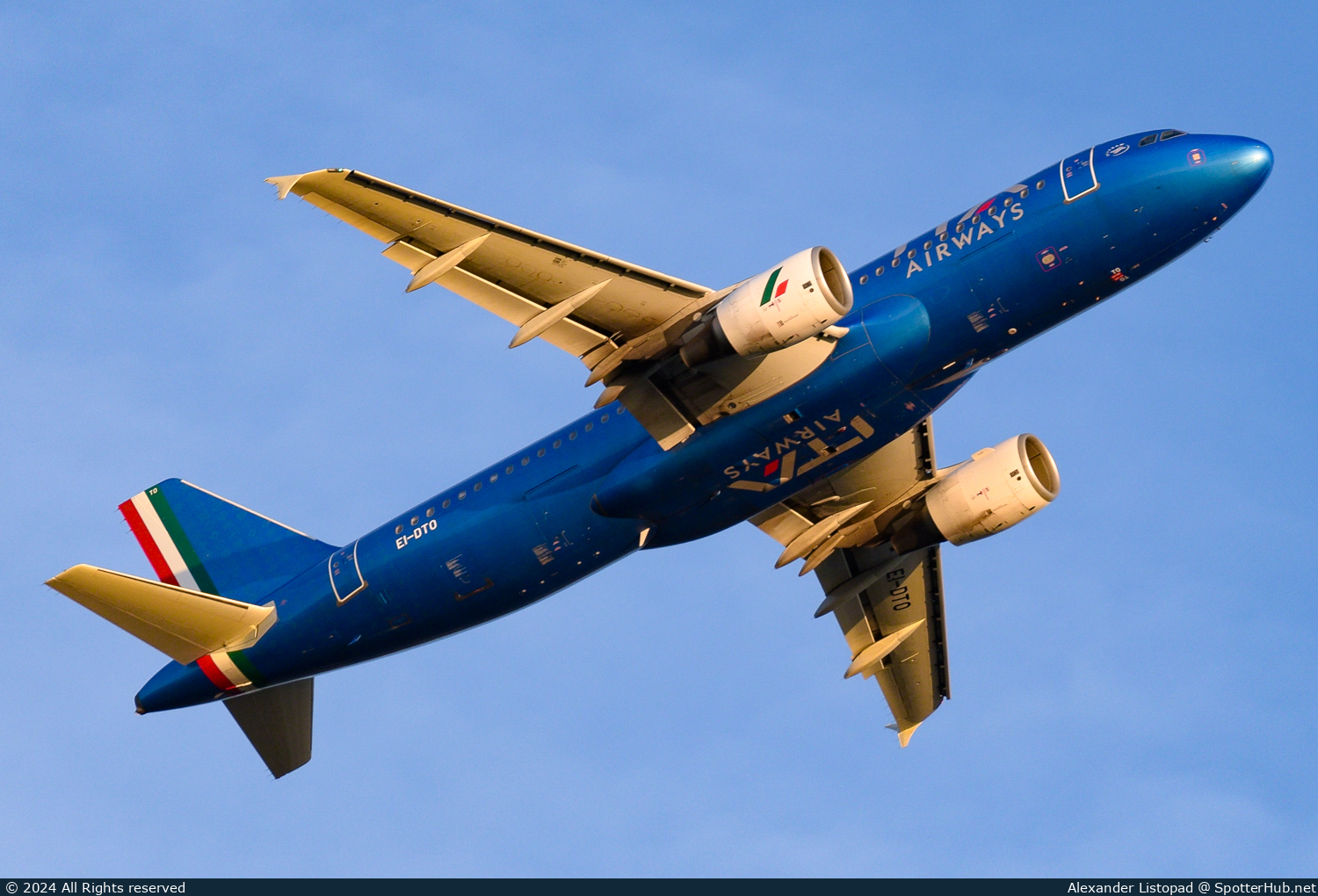 Photo of EI-DTO - Airbus A320-216 operated by ITA Airways