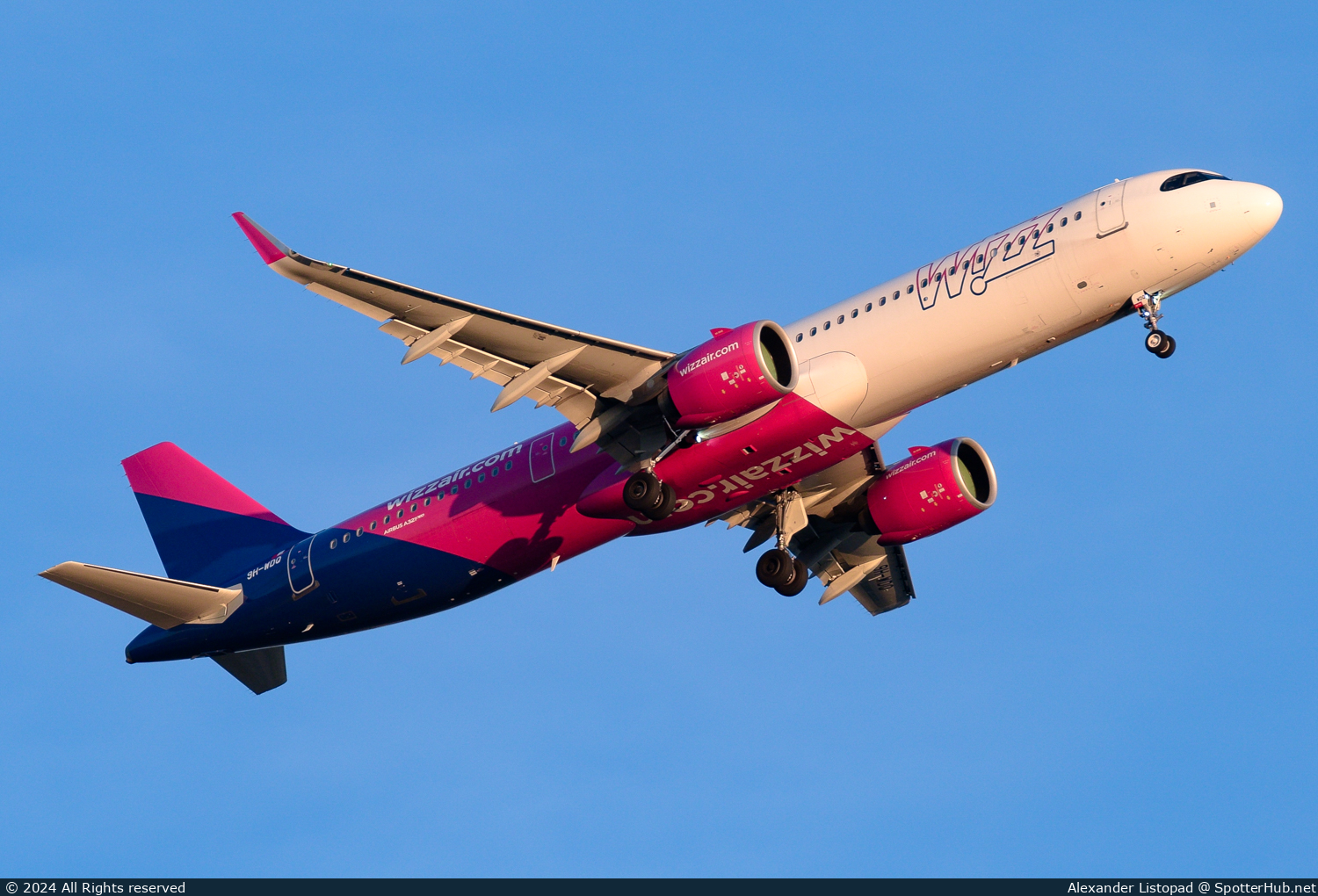 Photo of 9H-WDQ - Airbus A321-271NX operated by Wizz Air Malta