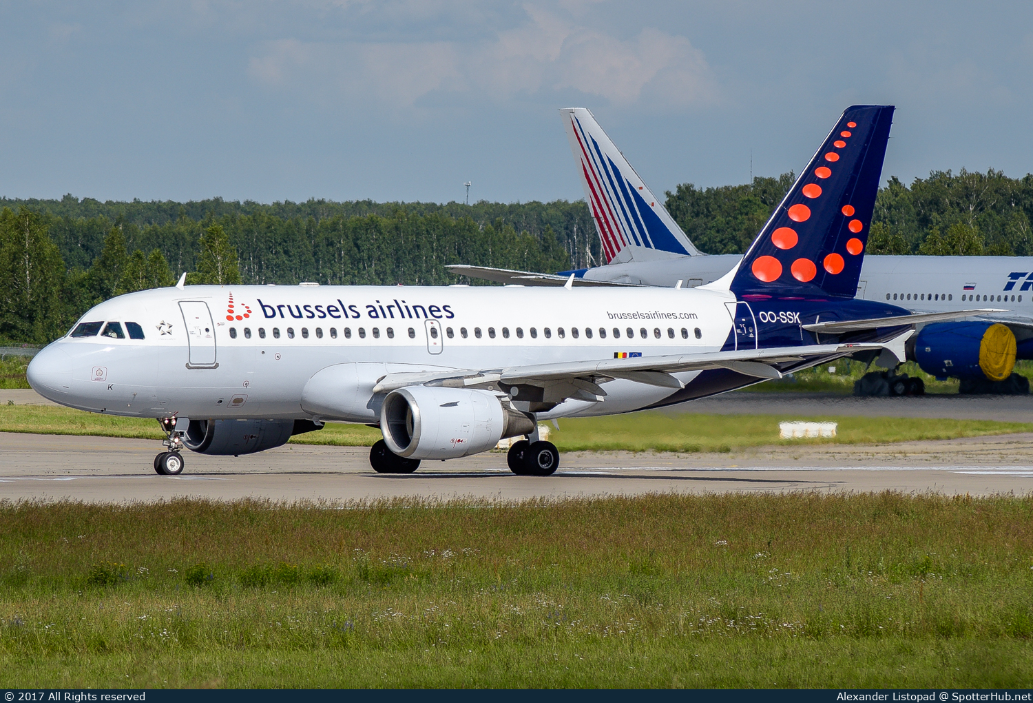 Photo of OO-SSK - Airbus A319-112 operated by Brussels Airlines